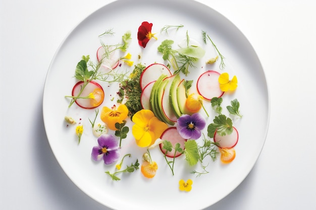 Taliz z pysznym daniem